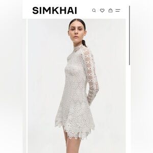 Johnathan Simkhai Joy mini dress (size 0) - NWOT / never worn. Retails for $895